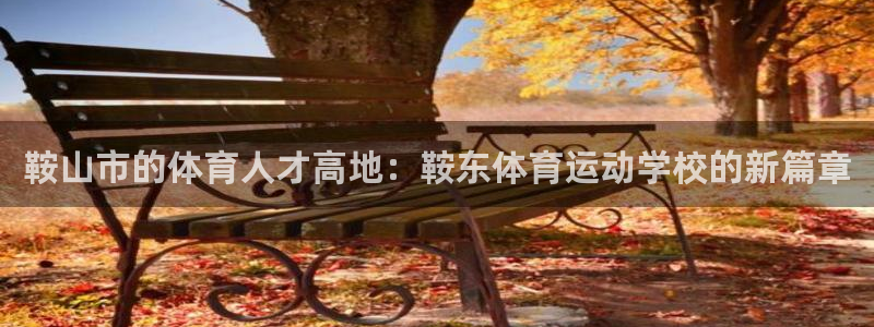 欧亿体育官方正版app集团：鞍山市的体育人才高地：鞍